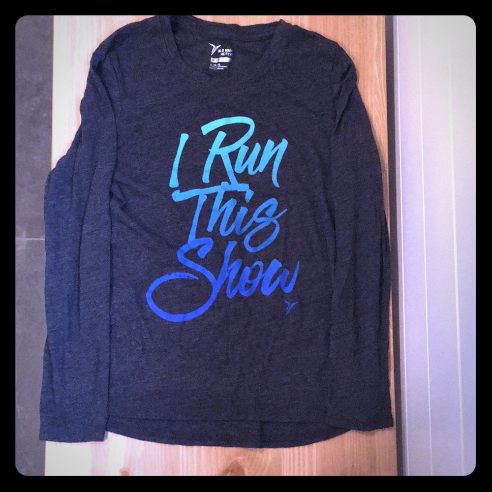 Girls “I Run This Show” Long sleeve T-shirt